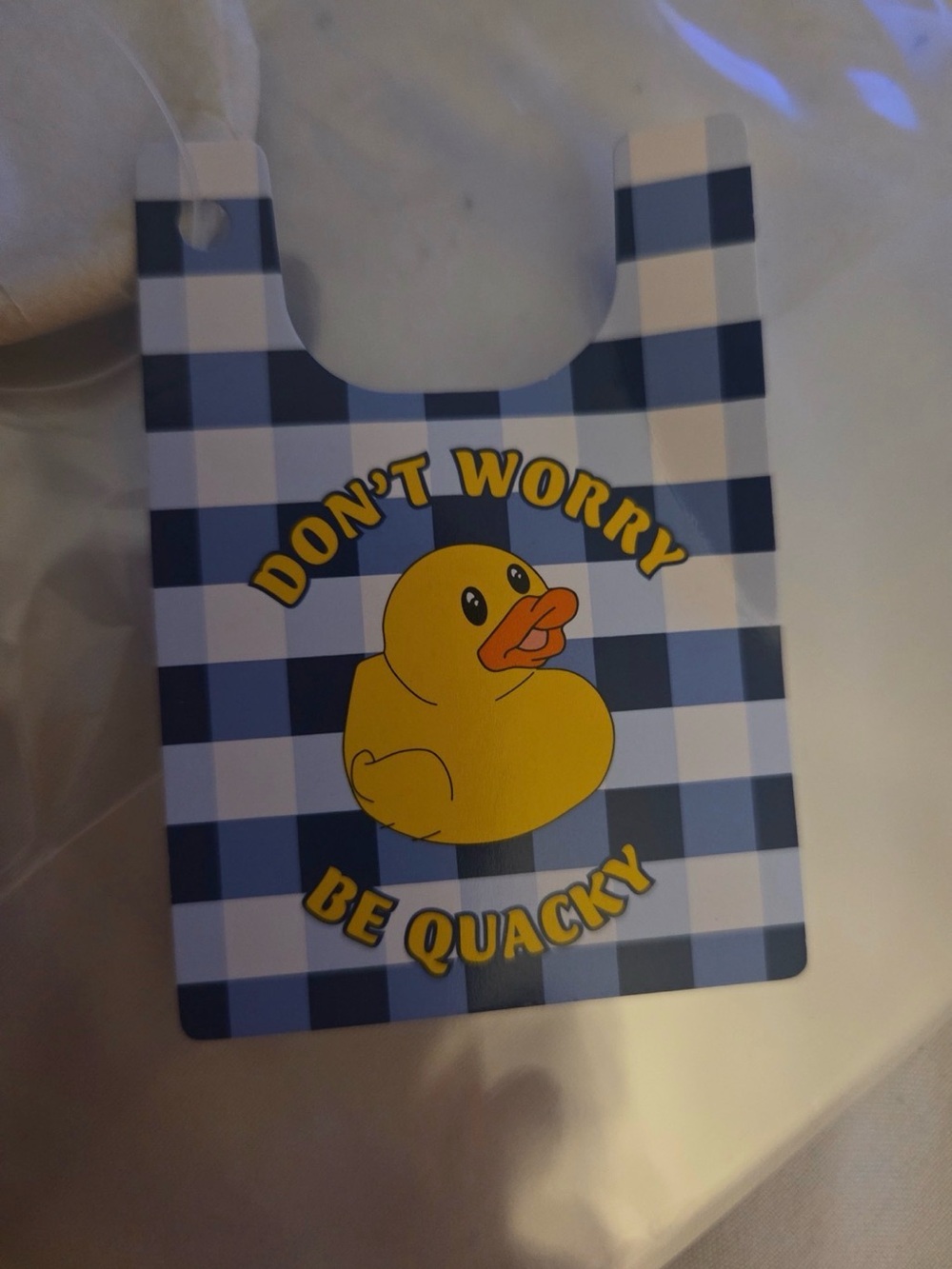 Bath and body works Billie the duck tote & coin purse - Picture 3 of 4